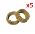 5xUpper Roller Gear 38T KM1620,2050,TA181#2KK25170-2C920170