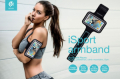 iSport Fascia Supporto per Smartphone max5.5 Waterproof Nera