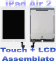 LCD + Touch Assemblato per iPad 2 Air Bianco Grado A+ A1566