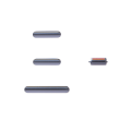 Pulsanti Volume+Mute+Power On/Off per iPhone 11 Viola