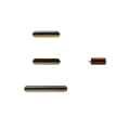 Pulsanti Volume+Mute+Power On/Off per iPhone 11 Pro Gold