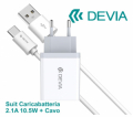 Suit Carica Batteria 2,1A e Cavo Usb Type C