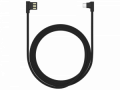 Cavo King USB - Type-C ad angolo 90Â° Nero