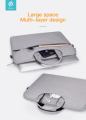 Borsa porta Macbook Pro 16'' 2021 Water proof colore Grigio