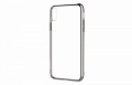 Cover Glitter Soft per iPhone X Silver