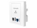 Wireless N300 Wall Plate Access Point con porta USB