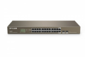 Switch Unmanaged 24 porte 10/100/1000Mbps + 2 SFP Gigabit