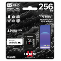 microSD IRDM by GOODRAM 256GB UHS I U3 A2 + adapter