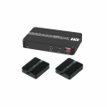 Splitter HDMI 1x2 con 2 Extender HDMI  3D 1080p@60Hz